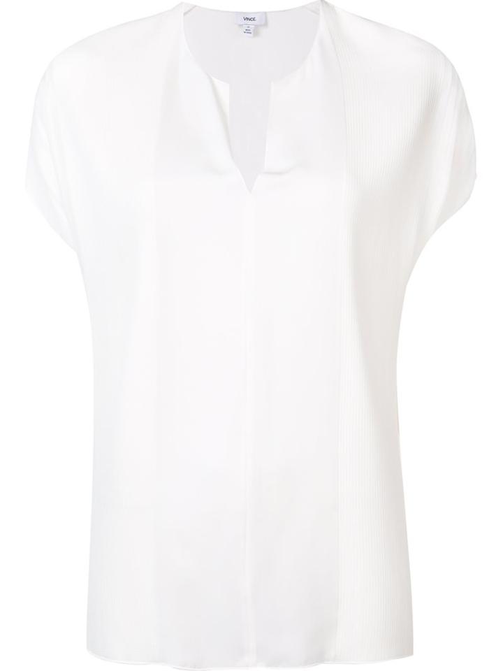 Vince V-neck Shortsleeved Blouse