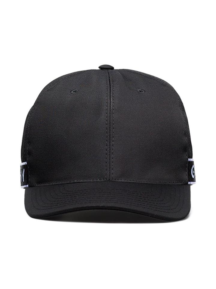 Givenchy Logo Intarsia Cap - Black