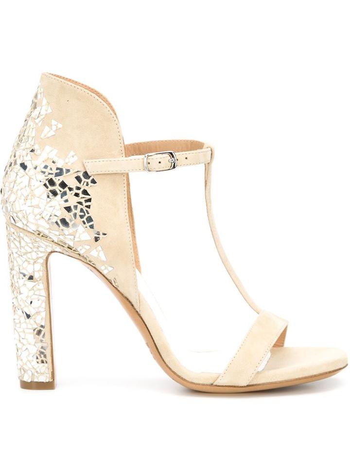 Maison Margiela Cracked Mirror Sandals