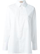 Nehera Loose Fit Shirt, Women's, Size: 38, White, Silk/cotton