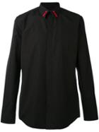 Givenchy - Star Trim Shirt - Men - Cotton/polyester - 42, Black, Cotton/polyester