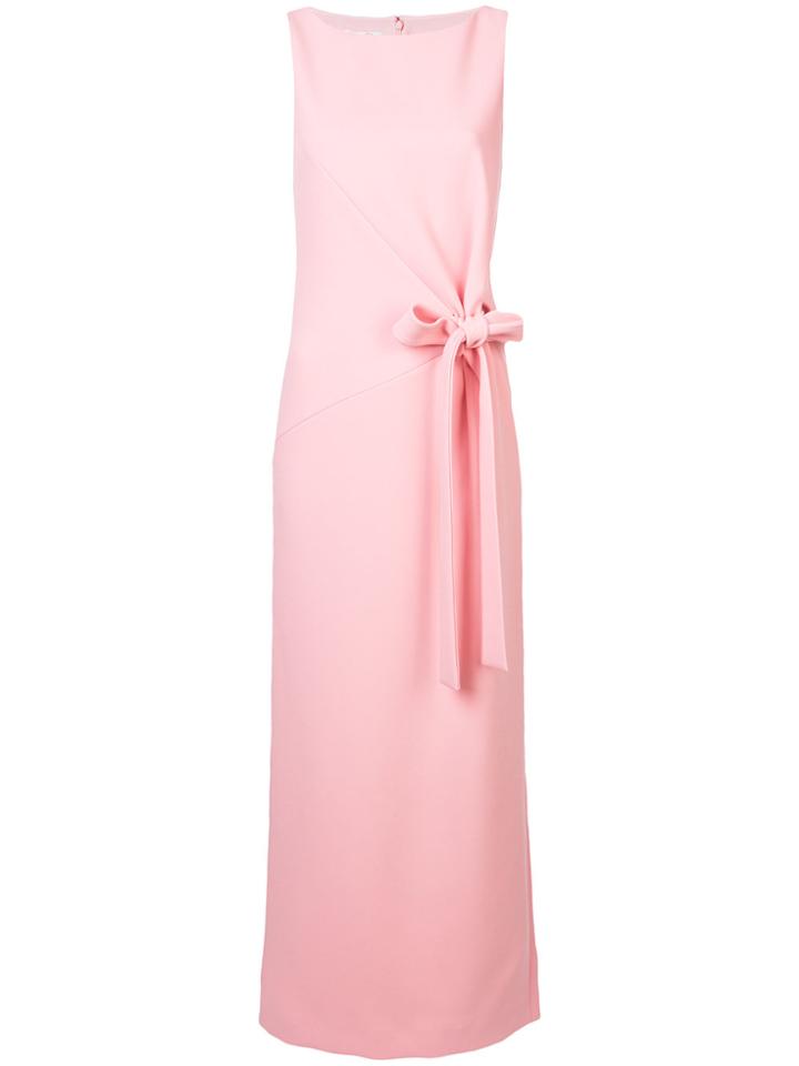Oscar De La Renta Sleeveless Dress - Pink & Purple