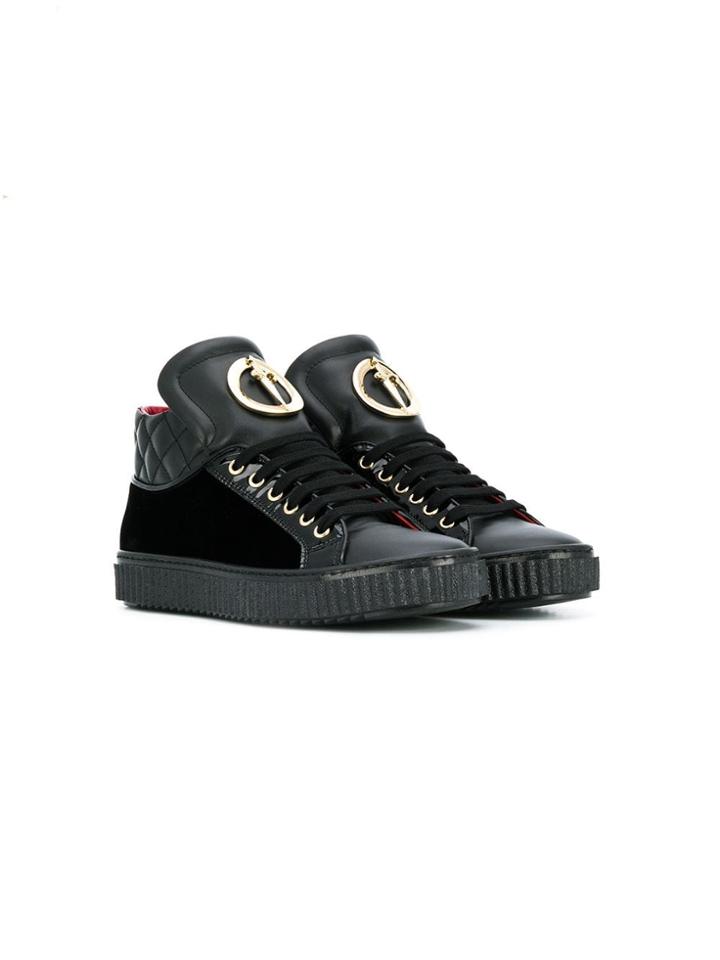 Cesare Paciotti Kids Cesare Paciotti Kids 51783t Nero Goat Skin/calf