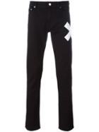 Kenzo X Print Slim-fit Jeans, Size: 33, Black, Cotton/spandex/elastane/polyester