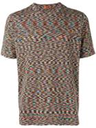 Missoni Short-sleeve Knitted T-shirt - Orange