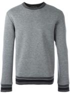 Plac Striped Sportive Sweatshirt, Men's, Size: Xl, Grey, Polyester/rayon