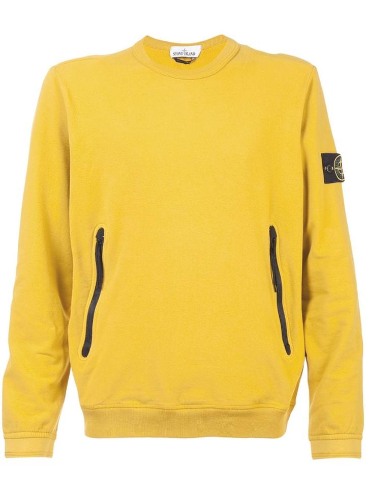 Stone Island Stone Island Mo691564438 V0034 Yellow Cotton - Yellow &