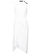 Proenza Schouler Sleeveless Sprial Dress - White