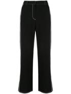 Cinq A Sept Embroidered Trousers - Black