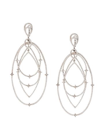 Loree Rodkin Spherical Star Drop Diamond Earrings - Metallic