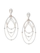 Loree Rodkin Spherical Star Drop Diamond Earrings - Metallic