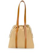 Building Block Toggle Fastened Tote Bag - Neutrals