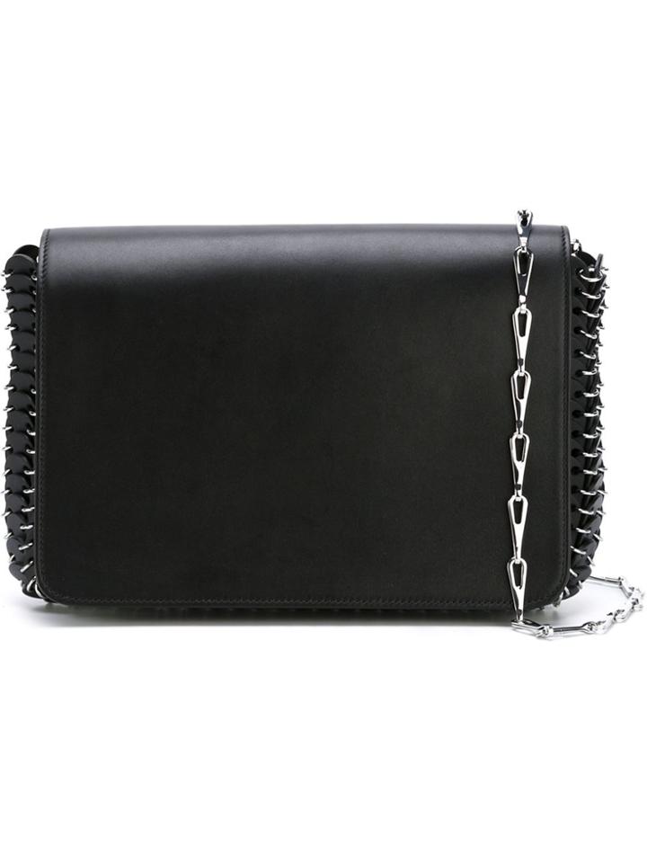 Paco Rabanne Chain-mail Cross Body Bag - Black