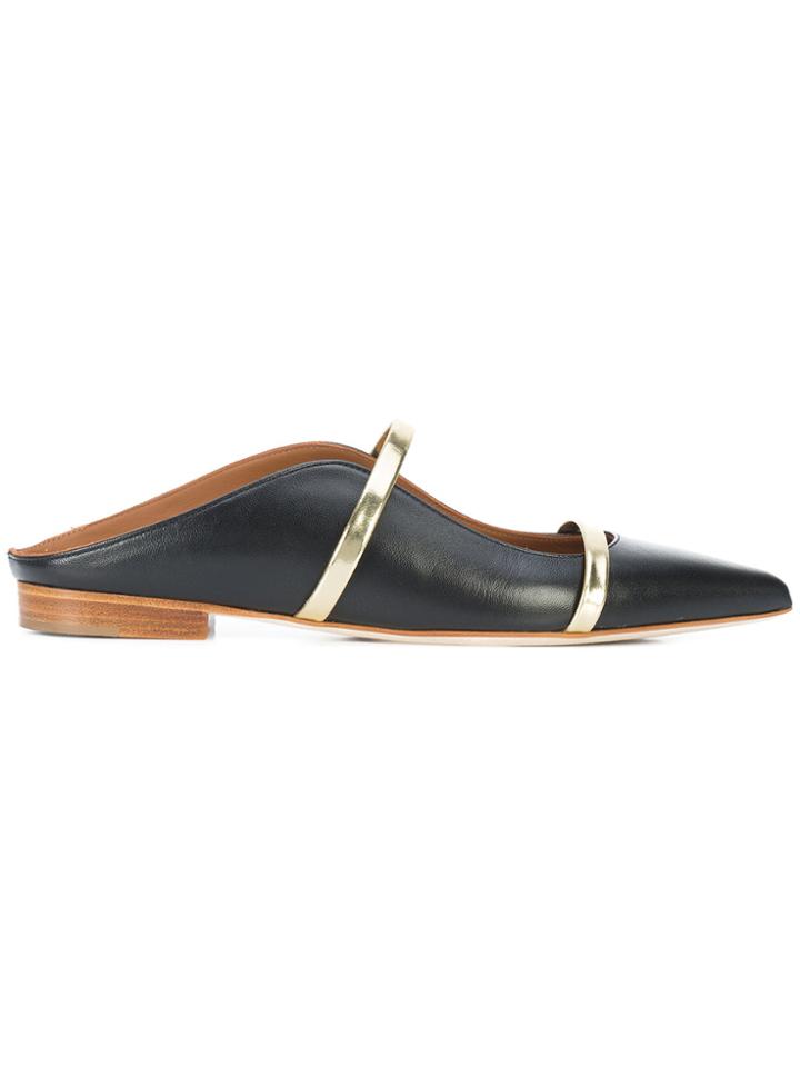 Malone Souliers Maureen Flat Shoes - Black