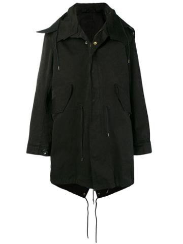 Ten C Hooded Parka - Black