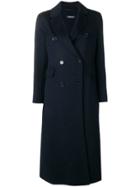 's Max Mara Double-breasted Long Coat - Blue