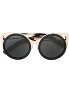 Erdem 'erdem' Round Sunglasses