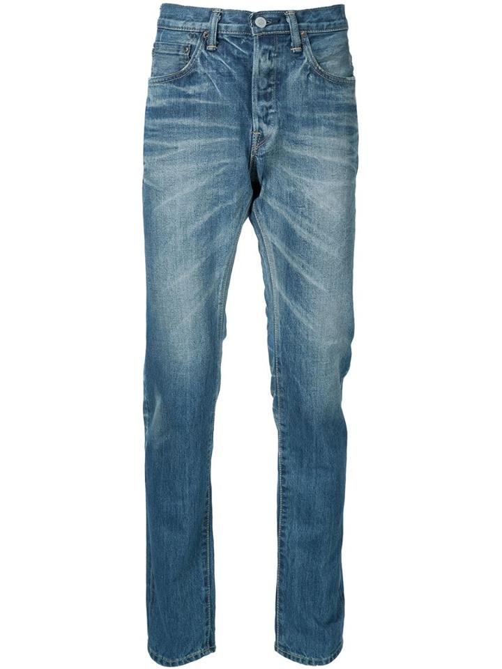 Edwin Ed-55 Relaxed Tapered Jeans, Men's, Size: 30, Blue, Cotton