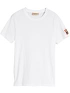 Burberry Graffitied Ticket Print T-shirt - White