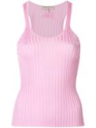 Emilio Pucci Ribbed-knit Tank Top - Pink & Purple