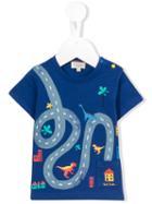 Paul Smith Junior - Printed T-shirt - Kids - Cotton - 24 Mth, Blue