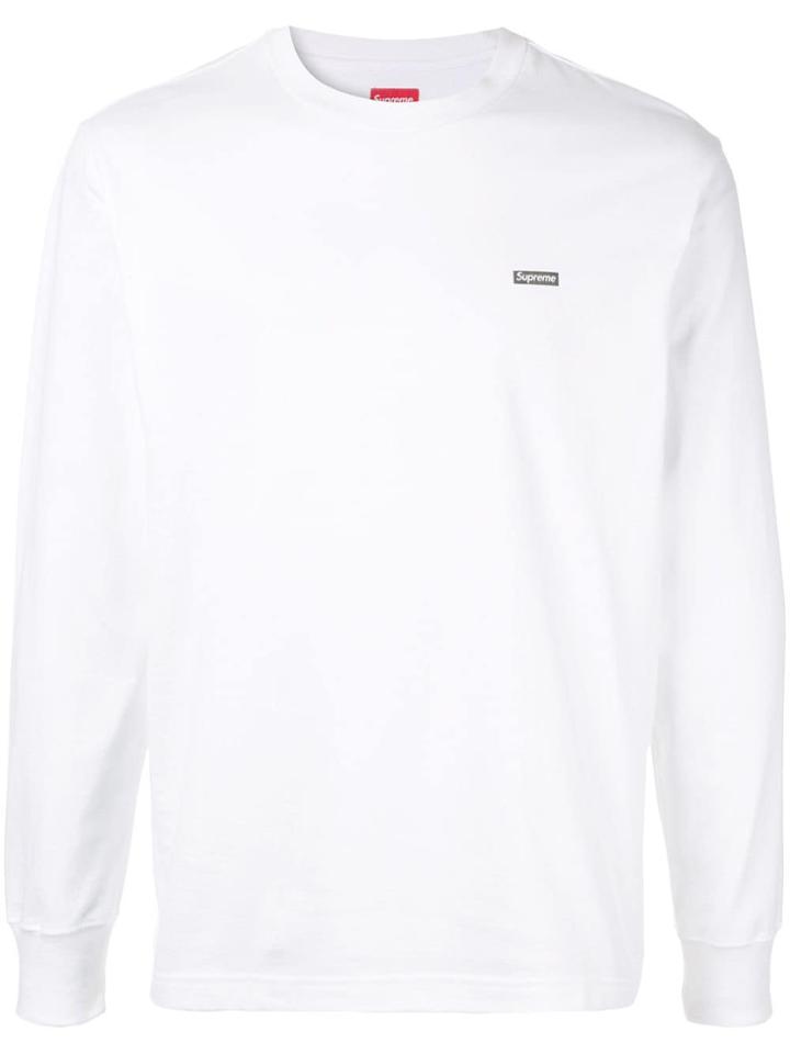 Supreme Metallic Box Logo T-shirt - White
