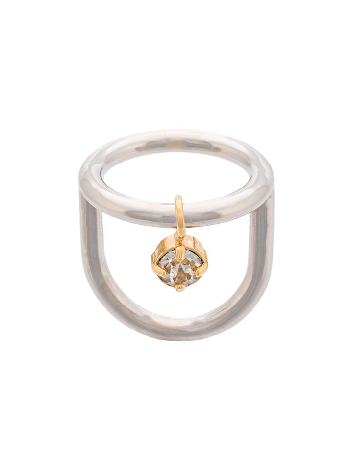 Jil Sander Loop Ring - Metallic