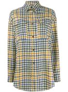 Mcq Alexander Mcqueen Houndstooth Shirt - Neutrals