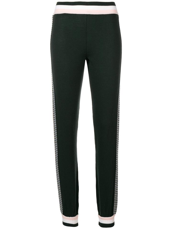 Fendi Side Striped Track Trousers - Black