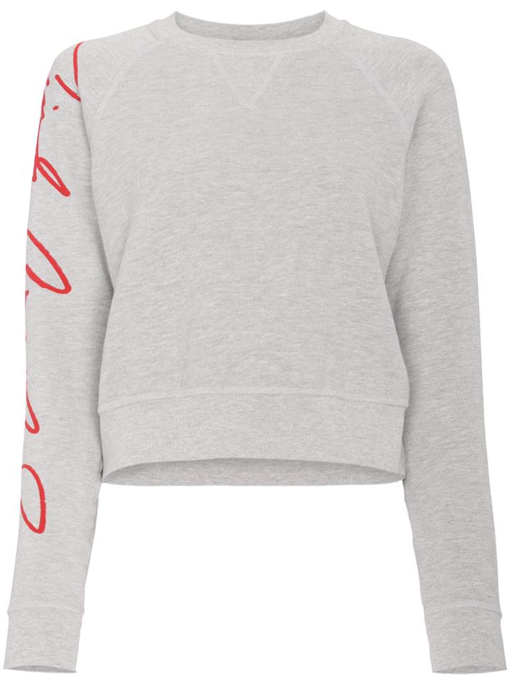 Re/done X Cindy Crawford Sweatshirt - Grey