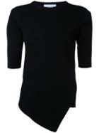 Le Ciel Bleu - Multh Rib Knit Top - Women - Nylon/rayon - 36, Black, Nylon/rayon