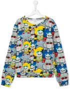 Au Jour Le Jour Kids 'transformers' Sweatshirt, Boy's, Size: 14 Yrs, Grey