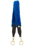 Simonetta Ravizza Furrissima Shoulder Bag - Blue