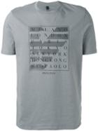 Armani Jeans - City Logo T-shirt - Men - Cotton - S, Grey, Cotton