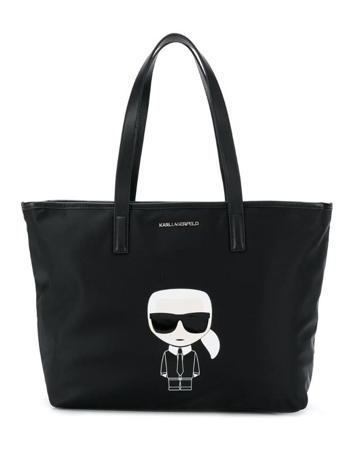 Karl Lagerfeld K/ikonic Tote Bag - Black