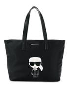 Karl Lagerfeld K/ikonic Tote Bag - Black