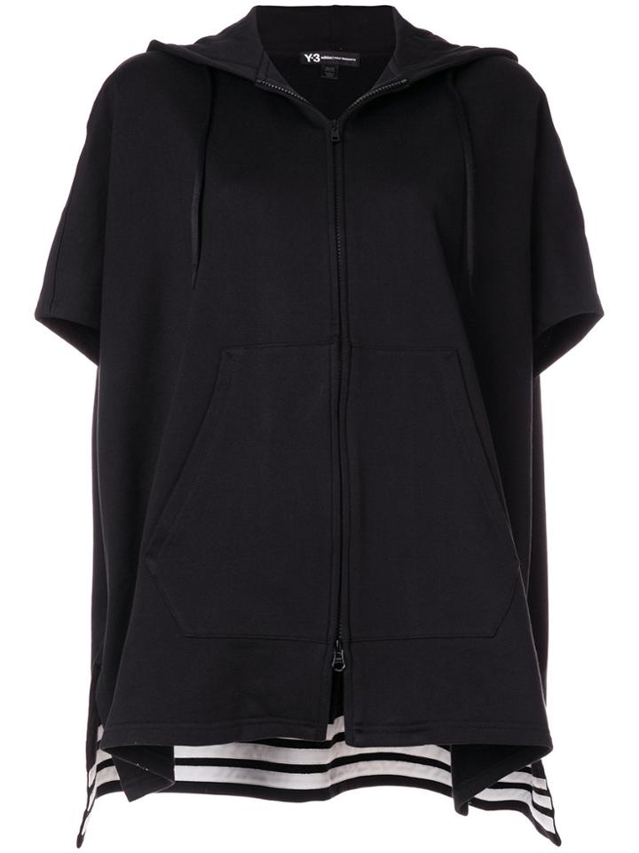 Y-3 Hooded Cape - Black
