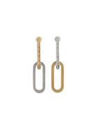 Burberry Double-link Earrings - Metallic