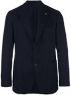 Gabriele Pasini Three Button Blazer, Men's, Size: 50, Blue, Nylon/wool