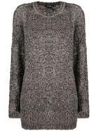 Avant Toi Loose-fit Knit Jumper - Brown