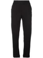 P.a.r.o.s.h. Pantera Cropped Trousers, Women's, Size: Medium, Black, Polyester