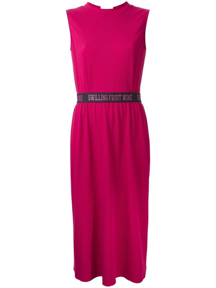 Muveil Shift Mid Dress, Women's, Size: 40, Pink/purple, Cotton/polyester