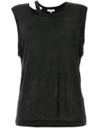 Iro Plain Tank Top - Black