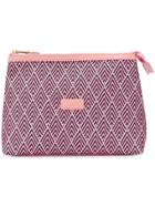 Otis Batterbee Redington Wash Bag - Pink & Purple