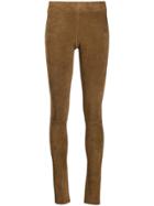 Sylvie Schimmel Textured Leggings - Brown