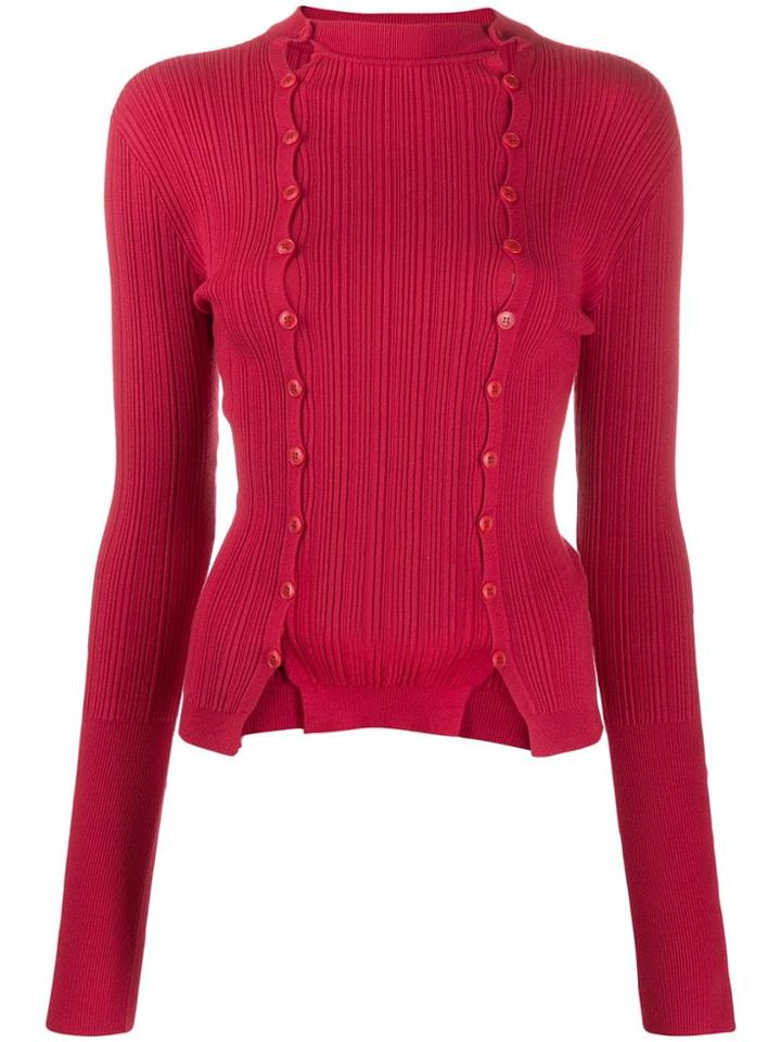 Jacquemus Double-button Jumper - Red
