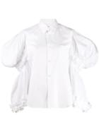 Comme Des Garçons Oversized Sleeve Shirt - White