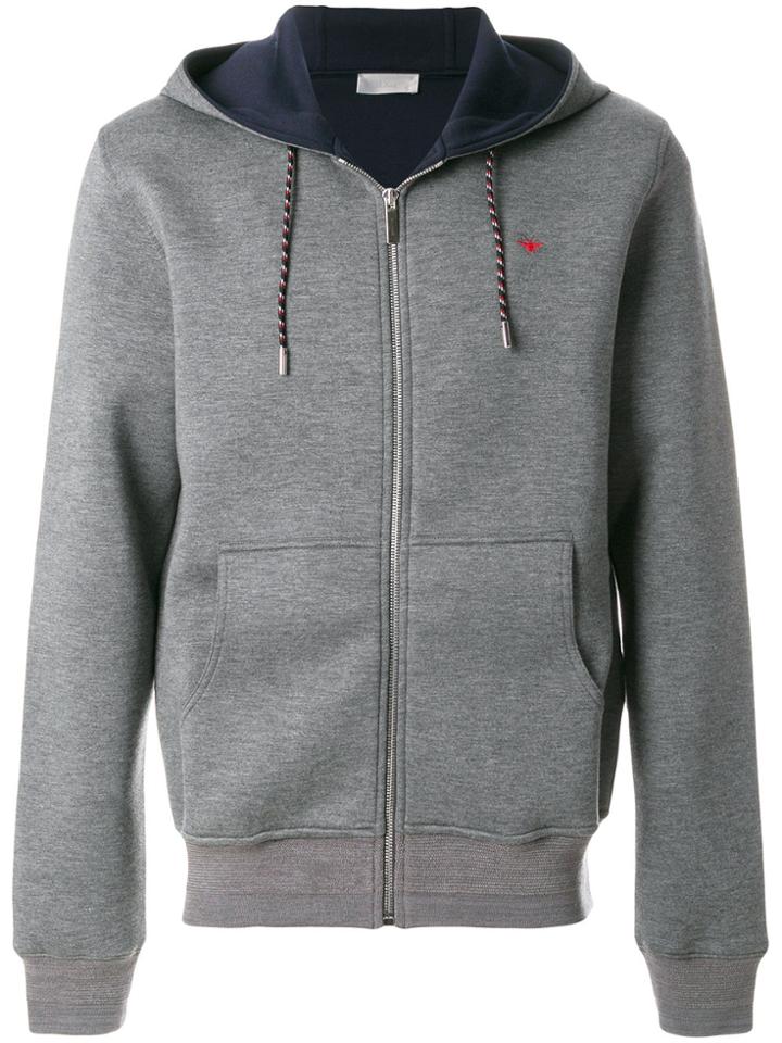 Dior Homme Zipped Hoodie - Grey