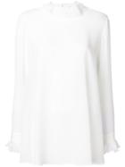 Ermanno Scervino Ruffle Detail Blouse - White