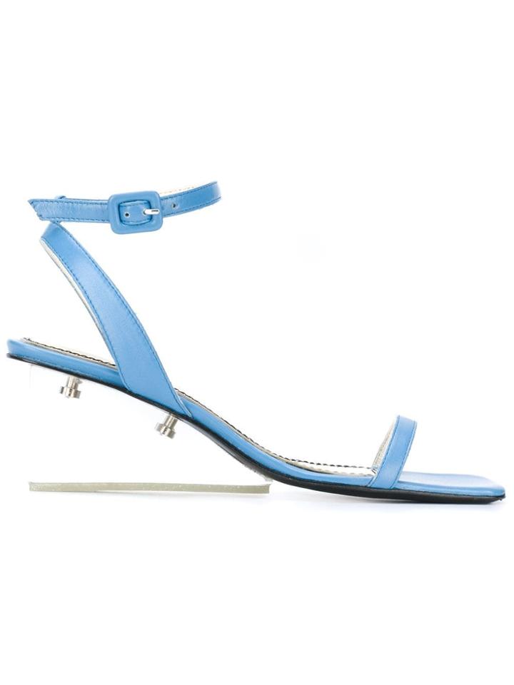 Nicole Saldaña Alyssa Sandals - Blue